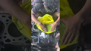 Manual engine compression testing #shorts