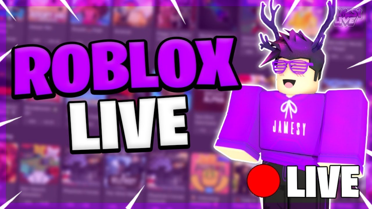 Roblox Live Stream Roblox With Viewers Viewers Pick Games Youtube - live on roblox now