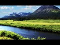 The harsh canadian mountain rich in wildlife and minerals  written in stone