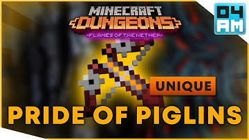 PRIDE OF THE PIGLINS Full Guide & Where To Get It in Minecraft Dungeons Flames of The Nether DLC