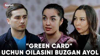 TAQDIRLAR - "GREEN CARD" UCHUN OILASINI BUZGAN AYOL