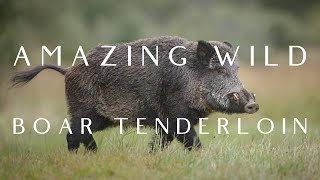 Better than Pork! Wild Boar Tenderloin. (Smoked)