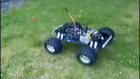 T-MAXX Short Back Garden Bash (testing) ten year old video