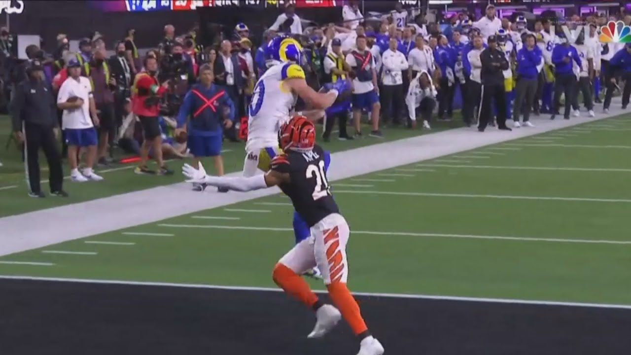 Cooper Kupp CLUTCH 4th Quarter Touchdown Superbowl LVI