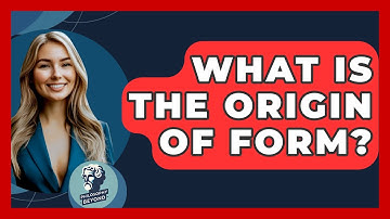 What Is The Origin Of Form? - Philosophy Beyond