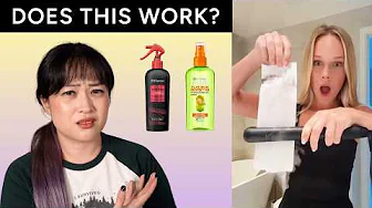Debunking the heat protectant test almost broke me
