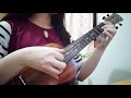 Yiruma - Kiss the rain - Ukulele Cover