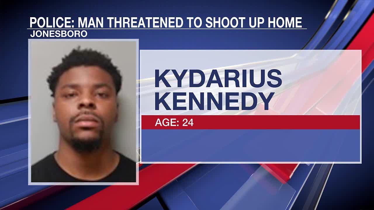 Man arrested after threatening to shoot up home, police say - YouTube
