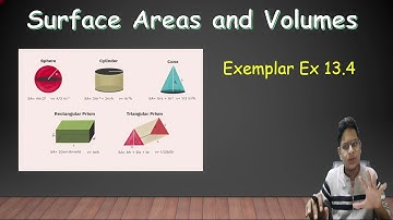 Surface Area and Volume | NCERT Exemplar | Class IX | Ex 13.4 | Maths | Excitonium | Ronit Jain