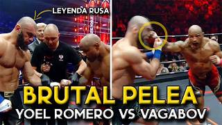 Brutal Peleón De Yoel Romero Vs Daguestaní En Boxeo Sin Guantes Resumen Y Análisis