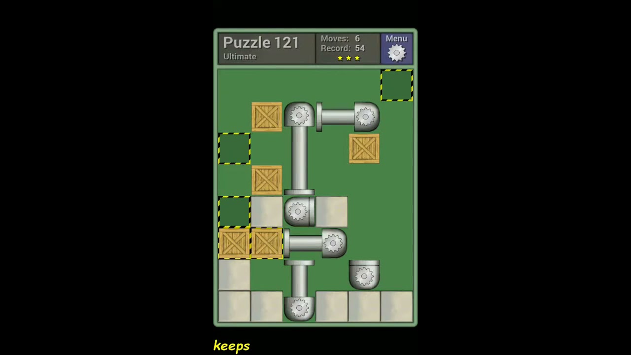 Pushing Machine (Ultimate) Level Puzzle 121 - Perfect Solution