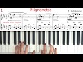 MIGNONETTE Gentle Beautiful Piano Music  Красивая нежная музыка на пианино Score Ноты Partitura