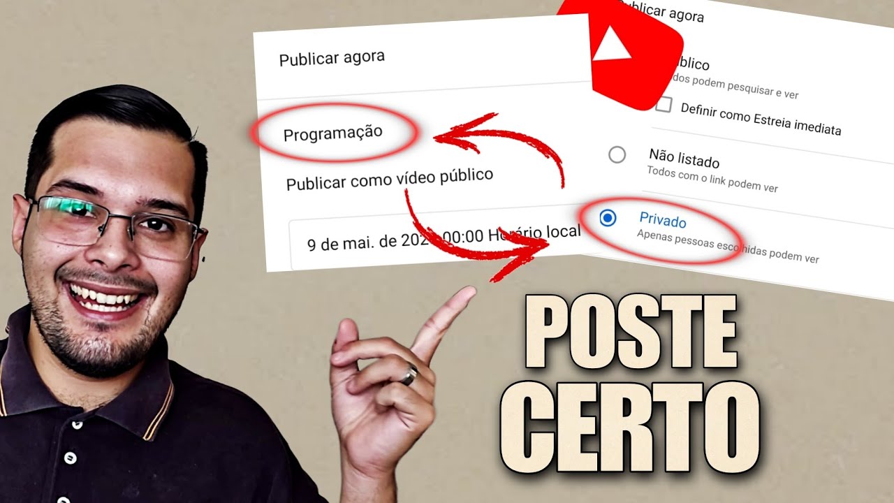 Como POSTAR VÍDEO no YouTube pelo CELULAR de Maneira Correta em 2023 ...