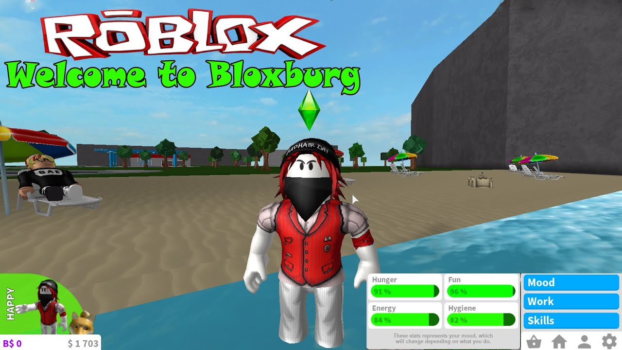 Roblox Welcome To Bloxburg Part 2 เกม Roblox ในรปแบบเดอะซมส อาชพตกปลากบปารตทบานเพอน - a game roblox