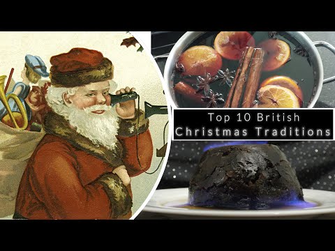 Top 10 British Christmas Traditions (4K)