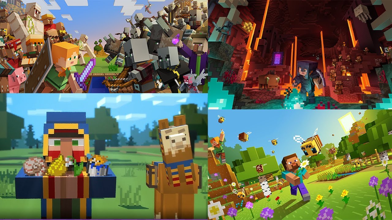Wszystkie zwiastuny wersji Minecraft - YouTube