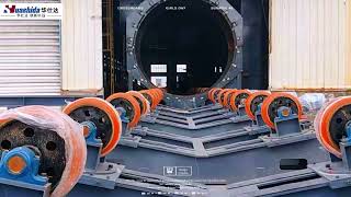 Massive Φ3620mm 3PE Pipe Coating Equipment for Giant Steel Pipes | Huashida