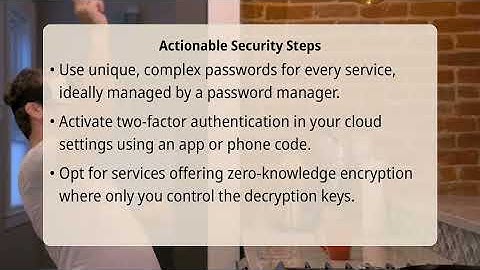 How Can I Secure My Cloud Storage?