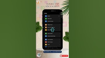 Double Tap to Lock Screen | Double tap to lock kaise karen | #realme | #shorts