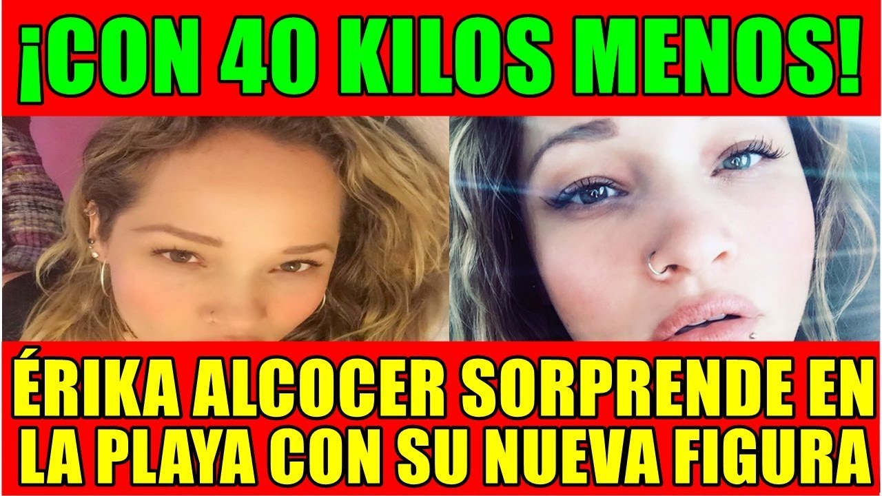 ¡CON 40 KILOS MENOS! ÉRIKA ALCOCER SORPRENDE EN LA PLAYA, CON SU NUEVA FIGURA.