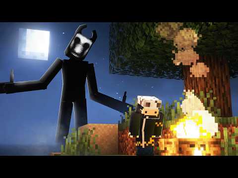 Surviving a Haunted Island In Minecraft...