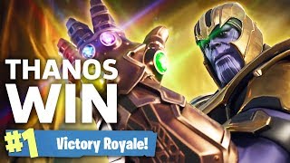 fortnite thanos victory royale infinity gauntlet gameplay - fortnite scuf thumbnail