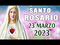 🔴 SANTO ROSARIO DE HOY JUEVES 23 DE MARZO 2023 🌷 MISTERIOS LUMINOSOS 🌺 ALABANZADE DIOS
