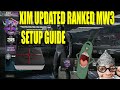 Xim matrix ranked play full updated config iridescent player setup guide for call of duty mw3 pc ps5