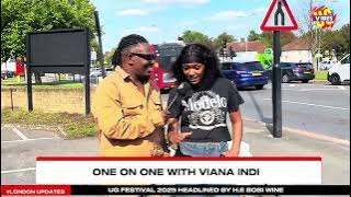 One on one VIANA INDI live in London. The vibe queen will headline today