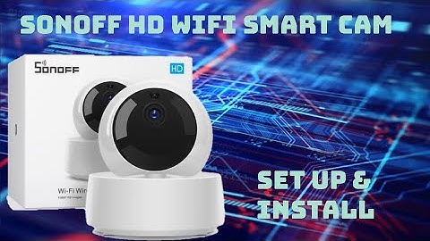 Wyze Replacement! Sonoff Camera Install & eWeLink Setup 30$ HD, PTZ, RTSP, & More How To
