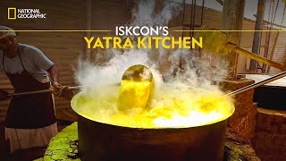 ISKCON'S Yatra Kitchen | India's Megakitchens | National Geographic