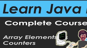 Java Programming Tutorial  - Array Elements as Counters