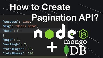 How to Create Pagination API in Node JS MongoDB | Pagination API in Node JS | API In Node JS