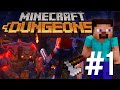 Minecraft Dungeons #1 - Самое Начало! Лес Криперов! | Elaige
