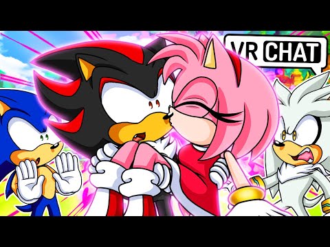 MAD AMY LOVES SONIC.EXE! Sonic.EXE & Shadow Meet Mad Amy! (VR Chat