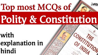 Constitution MCQs with explanation in simple language