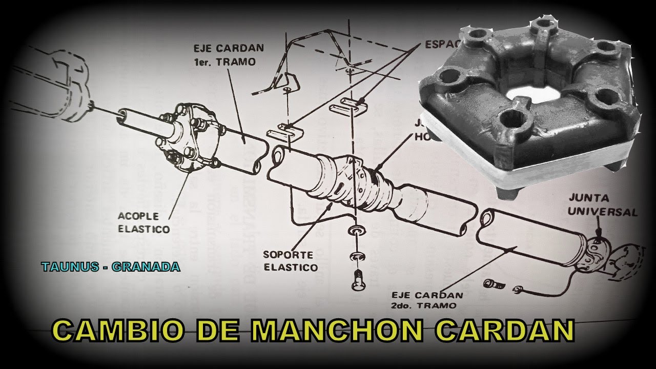 MUNDO TAUNUS - CAMBIO DE MANCHON CARDAN / TAUNUS - GRANADA ⚙️