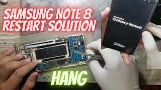 samsung Note 8 restart problem and hang solution permanent working