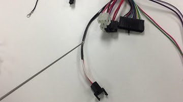 1971 chevelle SS dash harness with tach and gauges