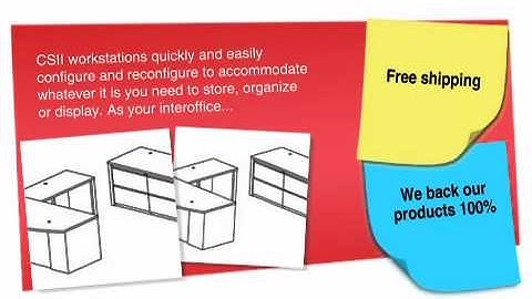 CSII Modular Workstations: Typical #17 - ofconcepts.com
