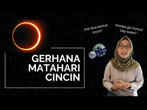 Solved! Kenapa Gerhana Matahari gak terjadi setiap bulan? 🌞 (Gerhana Matahari Cincin)