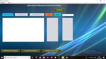 Index Based Information Retrieval System Java Project