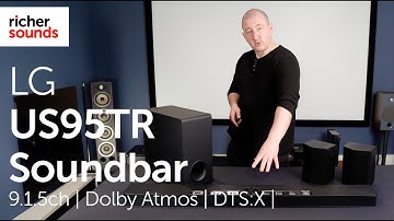 LG US95TR 9.1.5-kanaals soundbar met Dolby Atmos / DTS:X subwoofer en surround speakers | Rijker ...