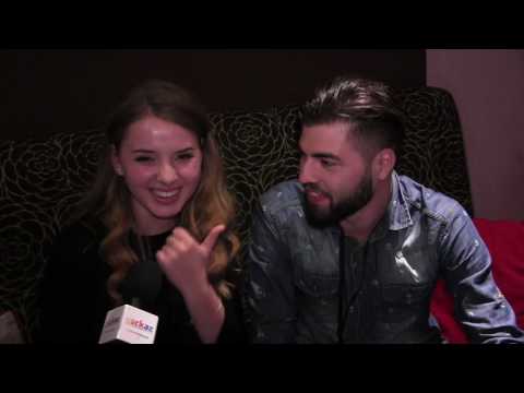 ESCKAZ in London: Interview with Ilinca and Alex Florea (Romania) at London Eurovision