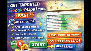 Area-Based Google Maps Lead Extraction Made Easy 2026 #GMExtractor