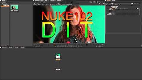 NUKE102 07. Text & Drop Shadow (Nuke Studio v9)