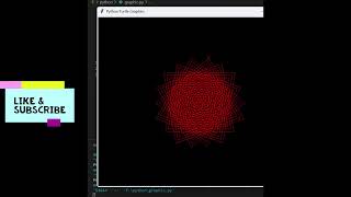 Triangular graphic  using turtle🐢🐢| Python