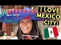 solo traveler's FIRST IMPRESSIONS of MEXICO CITY (Mercado de Artesanias)