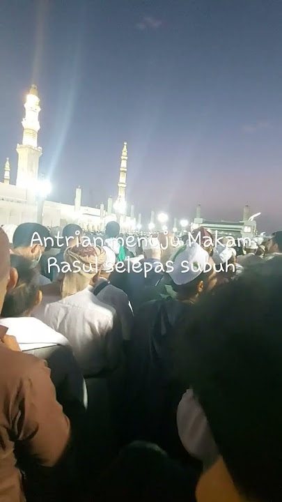 Menuju Makam Rasulullah #youtubeshorts #shortvideo #madina