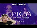 EPICA - Arcana (Live at The Symphonic Synergy) - EPICA REACTION #épica